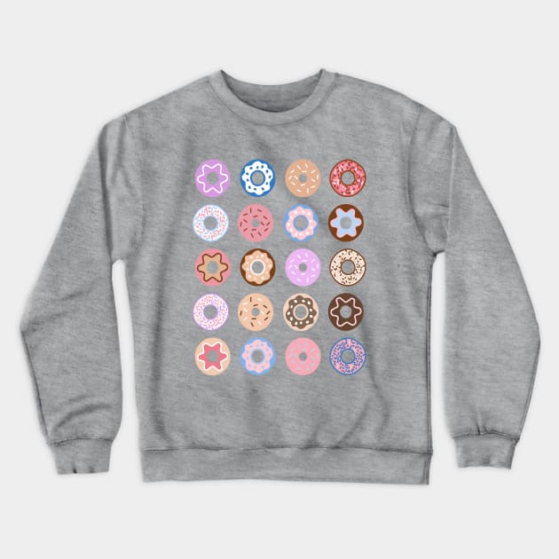 Donuts Crewneck Sweatshirt by StacyWhite